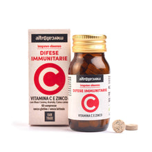 Carica l'immagine nel visualizzatore di Gallery, DIFESE IMMUNITARIE VIT. C E ZINCO IN COMPRESSE | COD. 00002615 | 60 cps