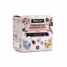 Carica l'immagine nel visualizzatore di Gallery, TORRONCINI MANDORLATI CON MANDORLE, ANACARDI E MIELE - BIO - cod. 00005081 - 120 g
