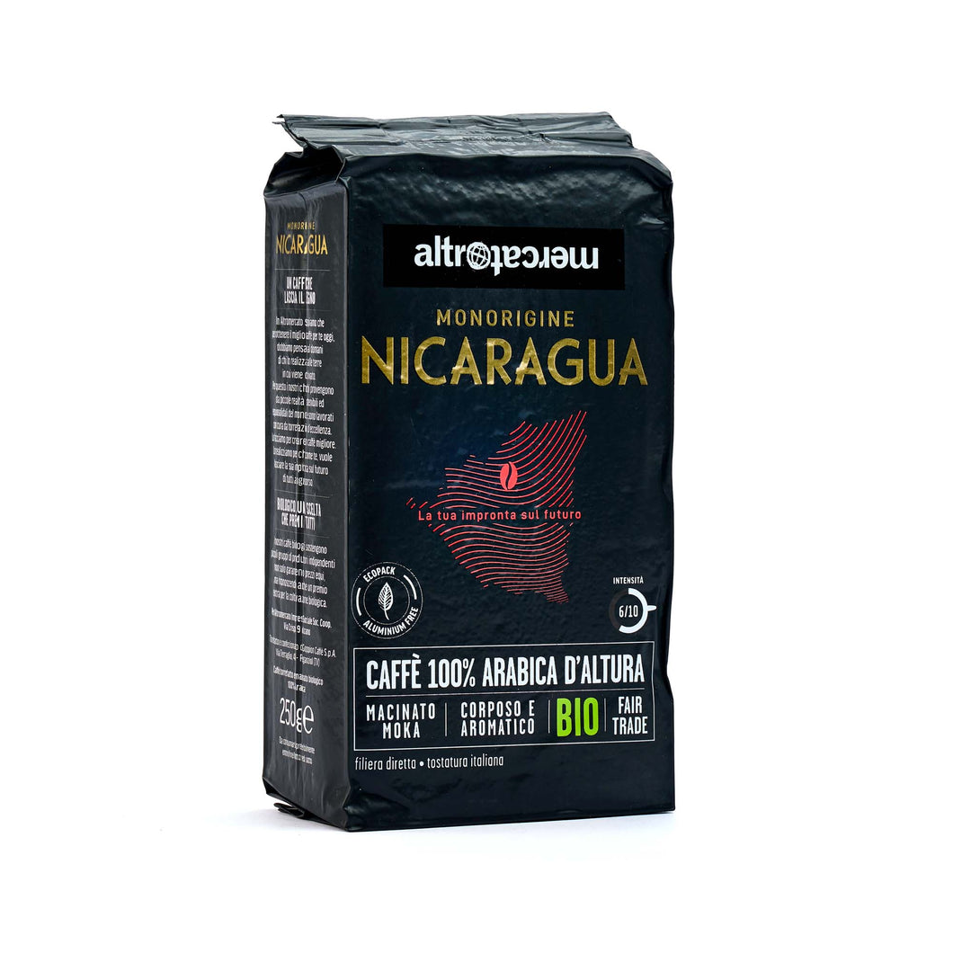 CAFFÈ 100% ARABICA MACINATO MONORIGINE NICARAGUA - BIO | COD. 00000383 | 250 g