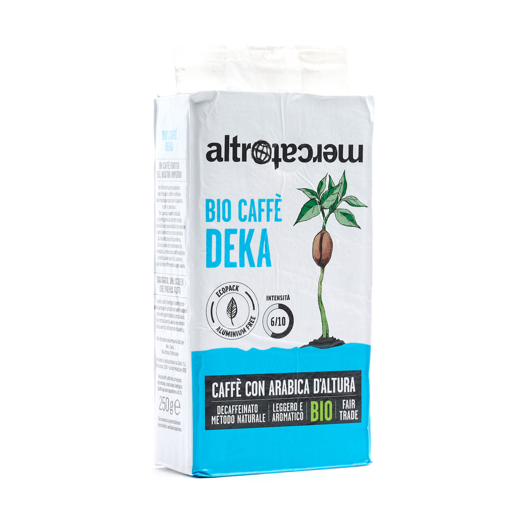 CAFFÈ 100% ARABICA DECAFFEINATO MACINATO BIO | COD. 00000437 | 250 g