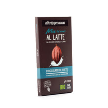 Carica l&#39;immagine nel visualizzatore di Gallery, CIOCCOLATO MASCAO AL LATTE - BIO | COD. 00000452 | 100 g
