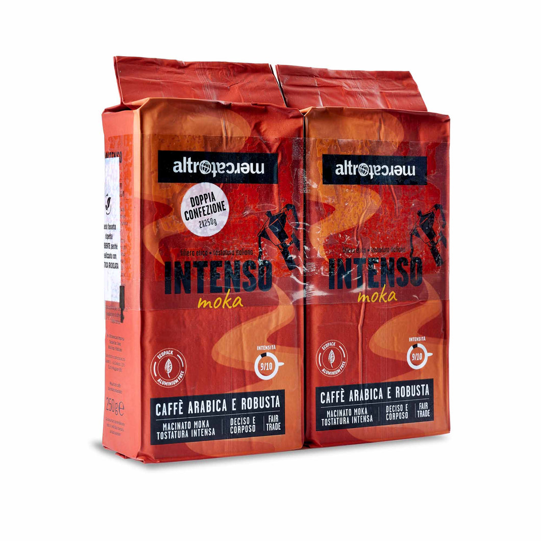 CAFFÈ MISCELA INTENSA BIPACK MACINATO MOKA | COD. 00000935 | 2x250 g