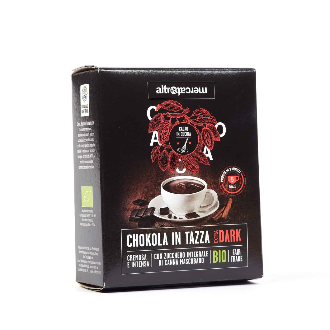 CIOCCOLATA IN TAZZA CHOKOLA EXTRA DARK - BIO | COD. 00003396 | 125 g